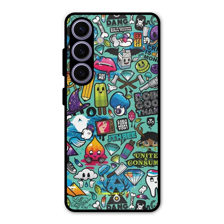 Sweet Candies Metal Back Case for Galaxy S24