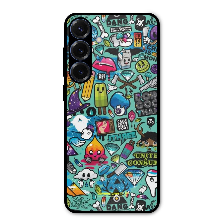 Sweet Candies Metal Back Case for Galaxy S25 Plus