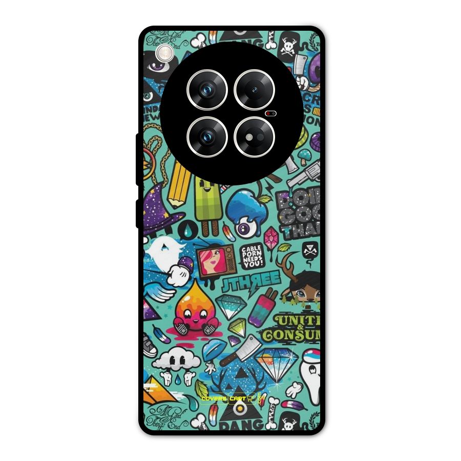 Sweet Candies Metal Back Case for Infinix Zero 40 5G
