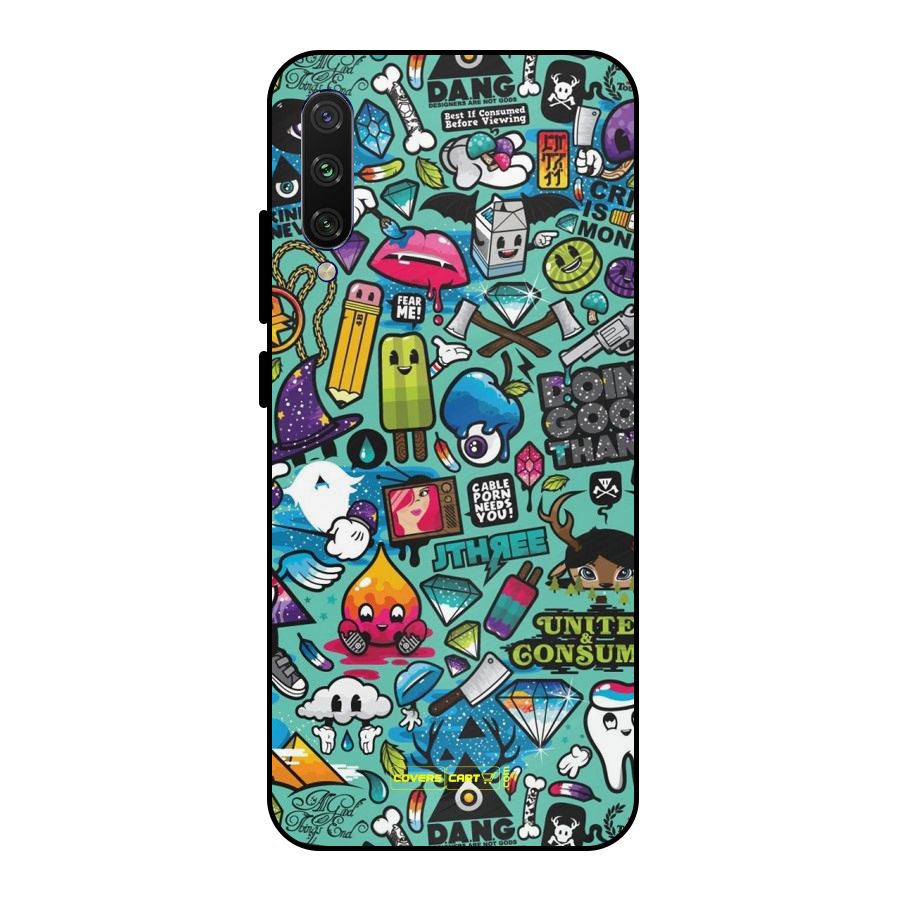 Sweet Candies Metal Back Case for Mi A3