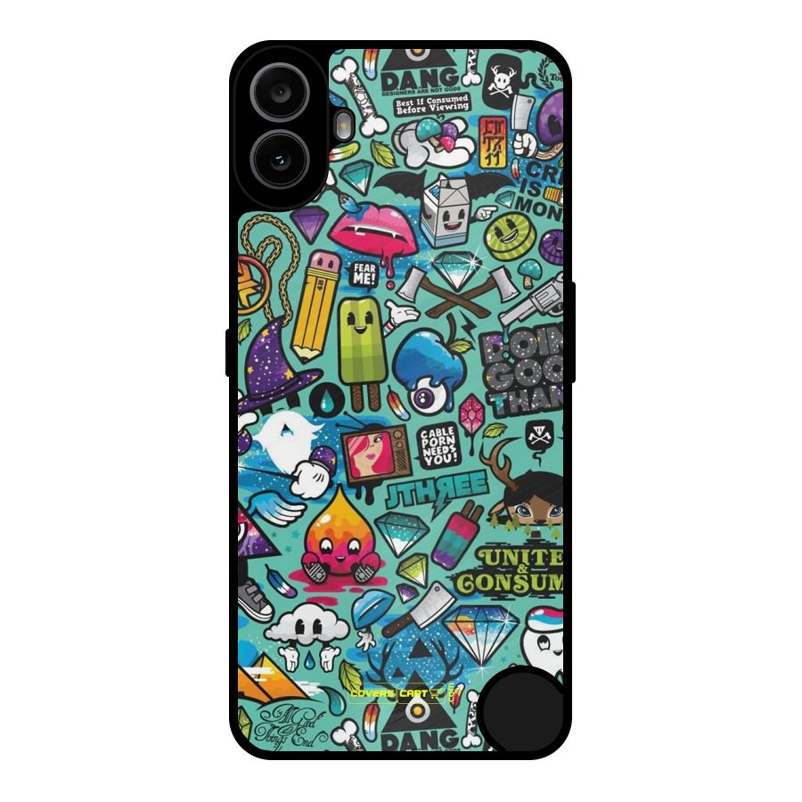 Sweet Candies Metal Back Case for Nothing CMF Phone 1