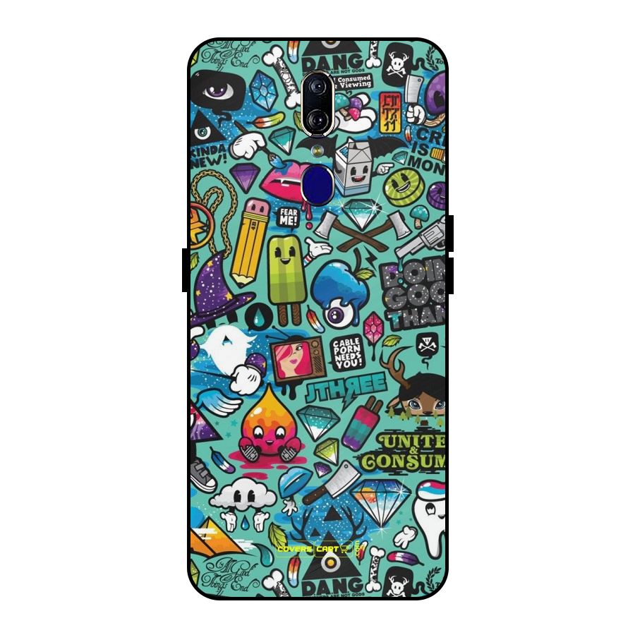 Sweet Candies Metal Back Case for Oppo F11