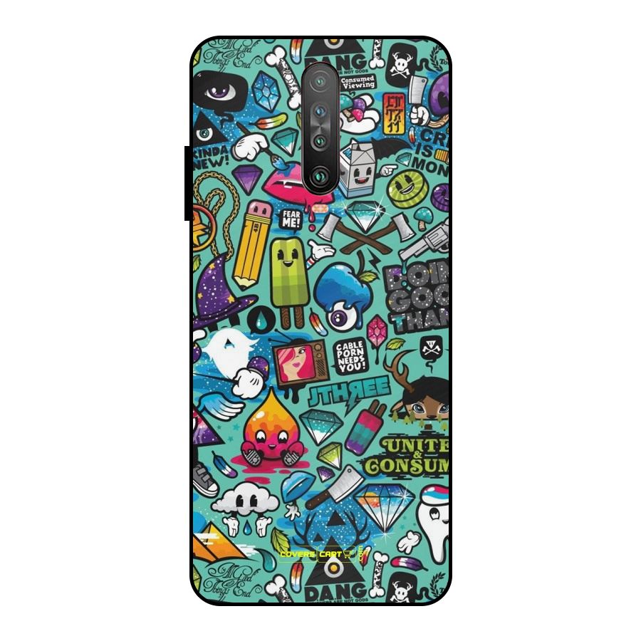Sweet Candies Metal Back Case for Poco X2