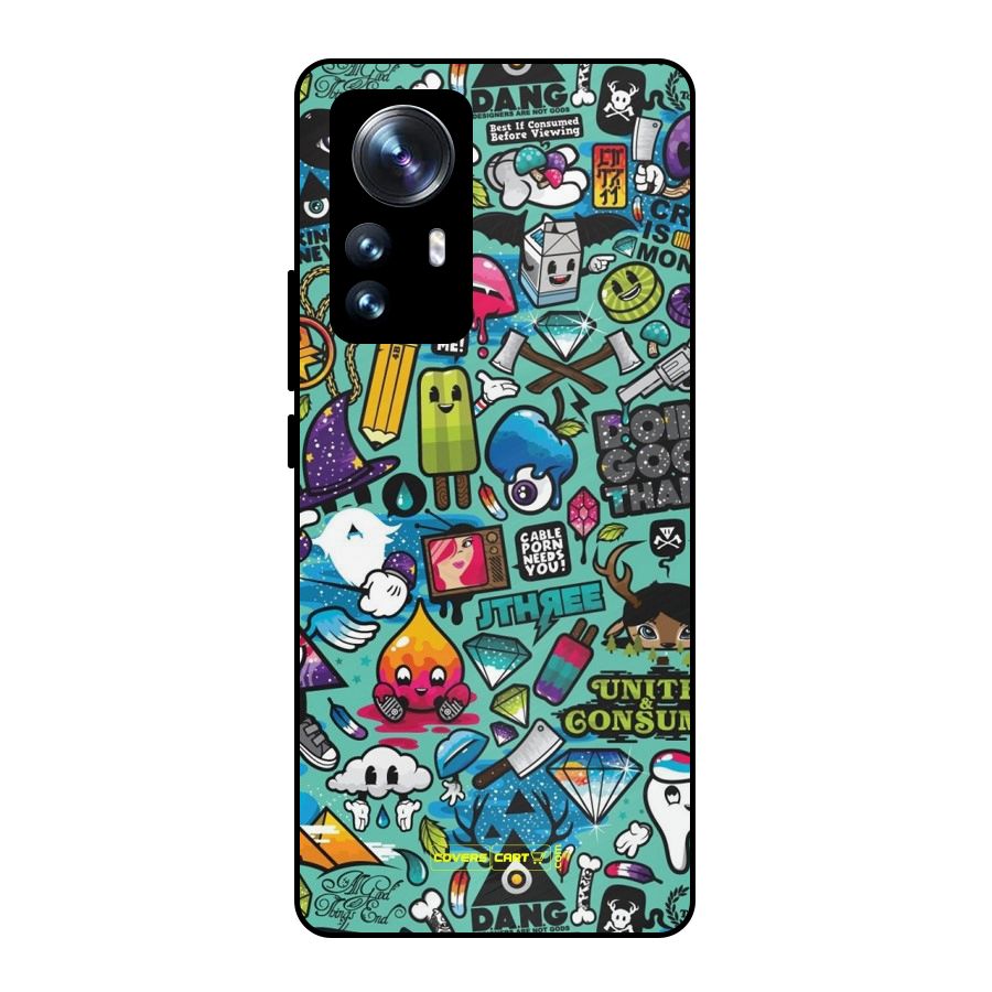 Sweet Candies Metal Back Case for Xiaomi 12 Pro