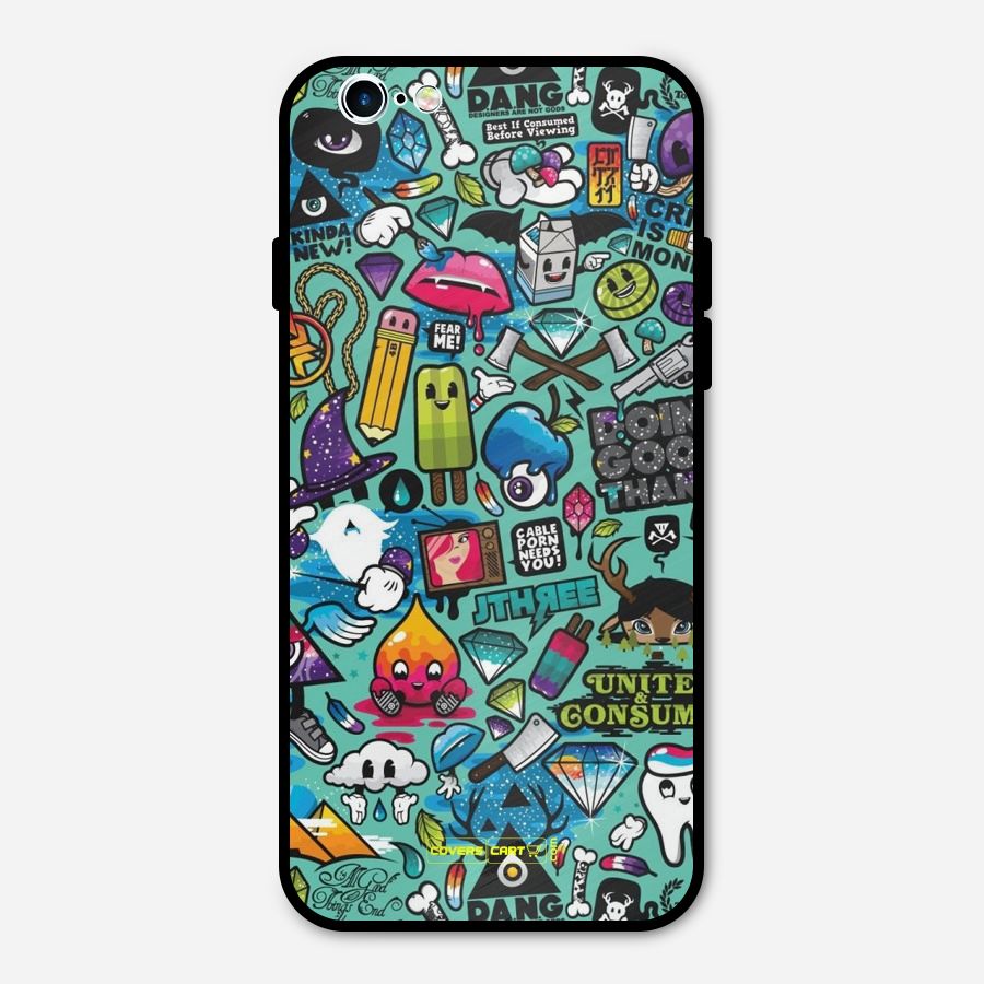Sweet Candies Metal Back Case for iPhone 6 6s