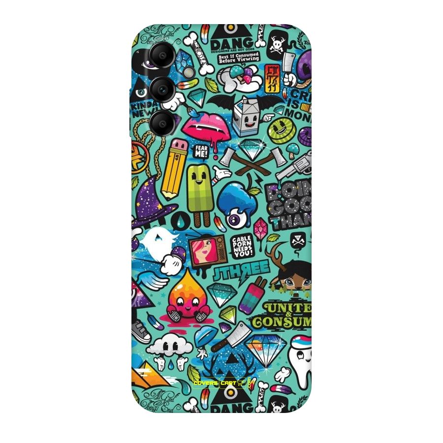 Sweet Candies Original Polycarbonate Back Case for Galaxy A14 5G
