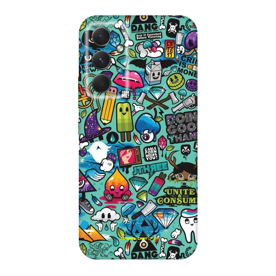 Sweet Candies Original Polycarbonate Back Case for Galaxy A54