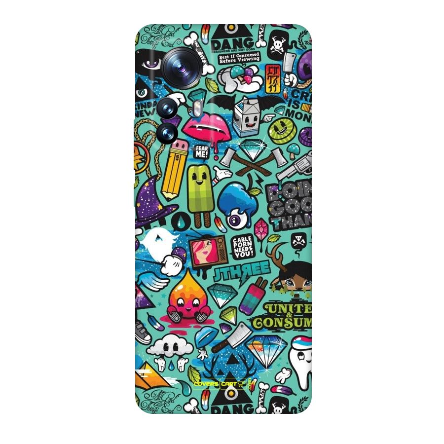 Sweet Candies Original Polycarbonate Back Case for Xiaomi 12 Pro