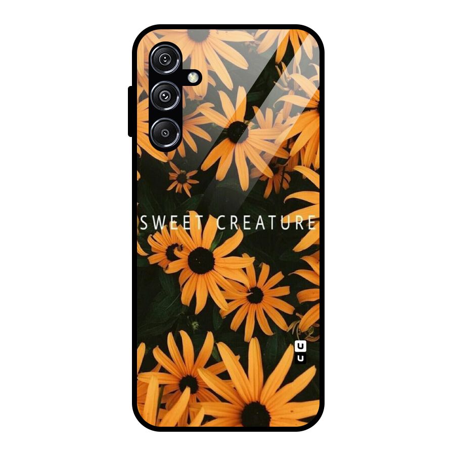 Sweet Creature Glass Back Case for Galaxy M34 5G