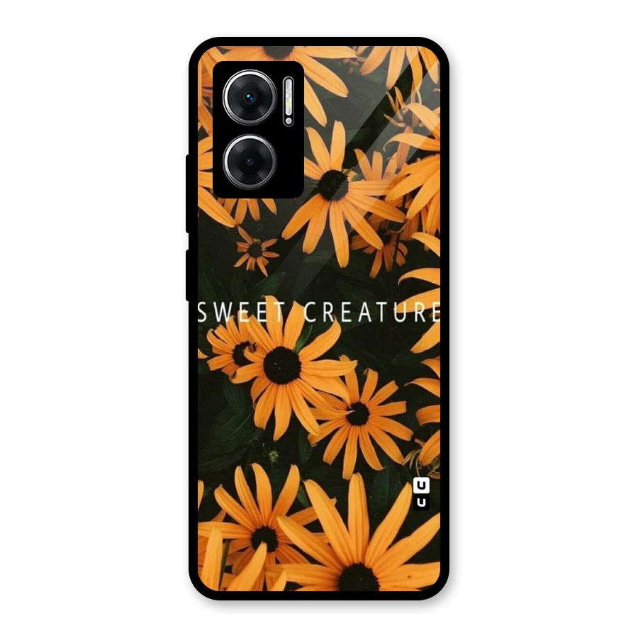 Sweet Creature Glass Back Case for Redmi 11 Prime 5G