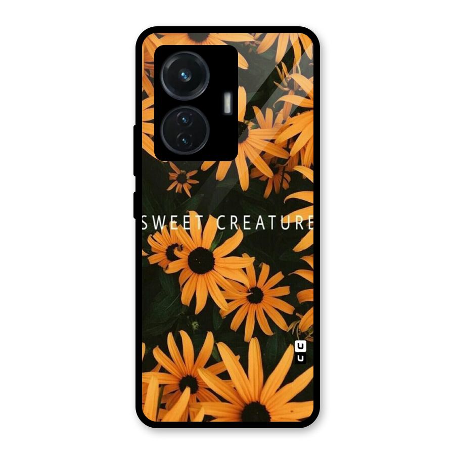 Sweet Creature Glass Back Case for Vivo T1 44W