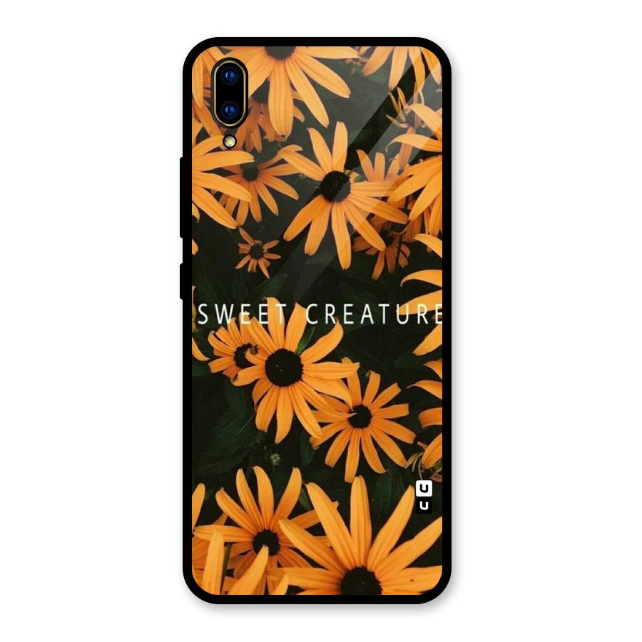 Sweet Creature Glass Back Case for Vivo V11 Pro