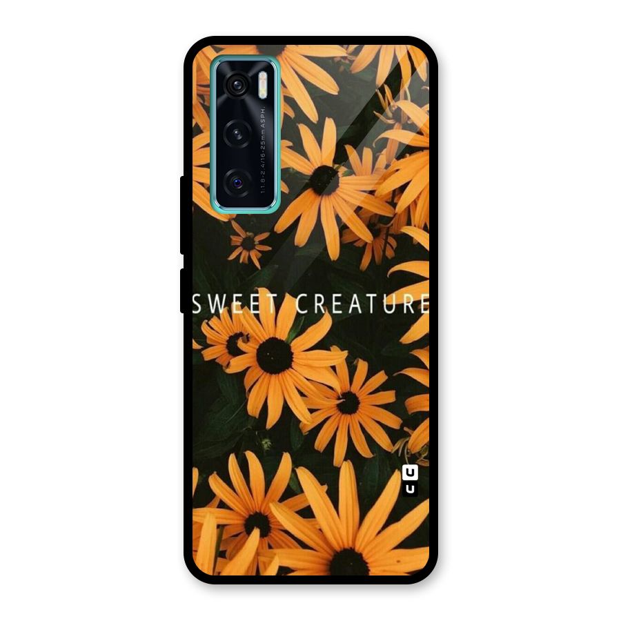 Sweet Creature Glass Back Case for Vivo V20 SE