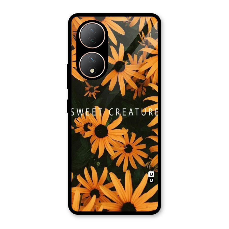 Sweet Creature Glass Back Case for Vivo Y100A