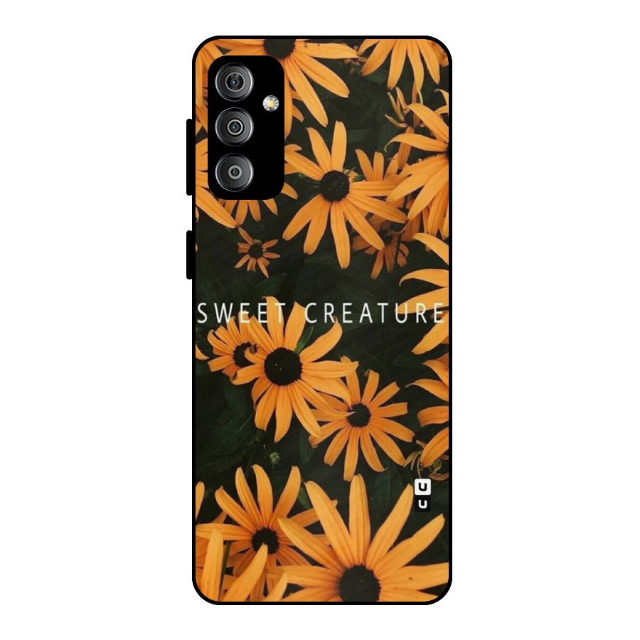 Sweet Creature Metal Back Case for Galaxy F23