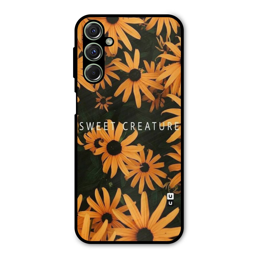 Sweet Creature Metal Back Case for Galaxy F34