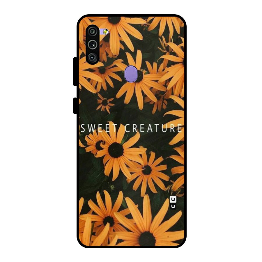 Sweet Creature Metal Back Case for Galaxy M11
