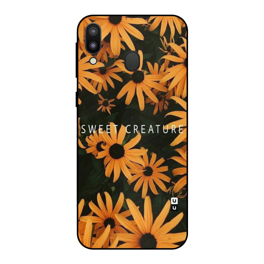 Sweet Creature Metal Back Case for Galaxy M20