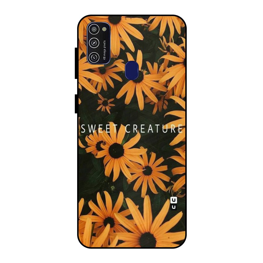 Sweet Creature Metal Back Case for Galaxy M21