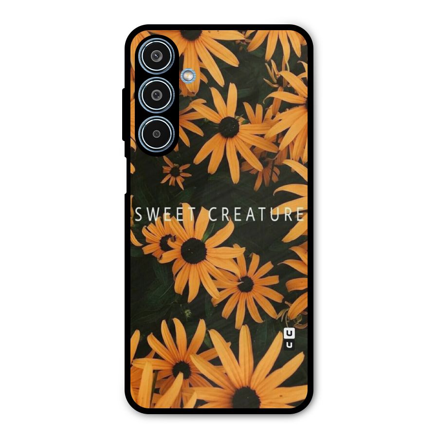 Sweet Creature Metal Back Case for Galaxy M35