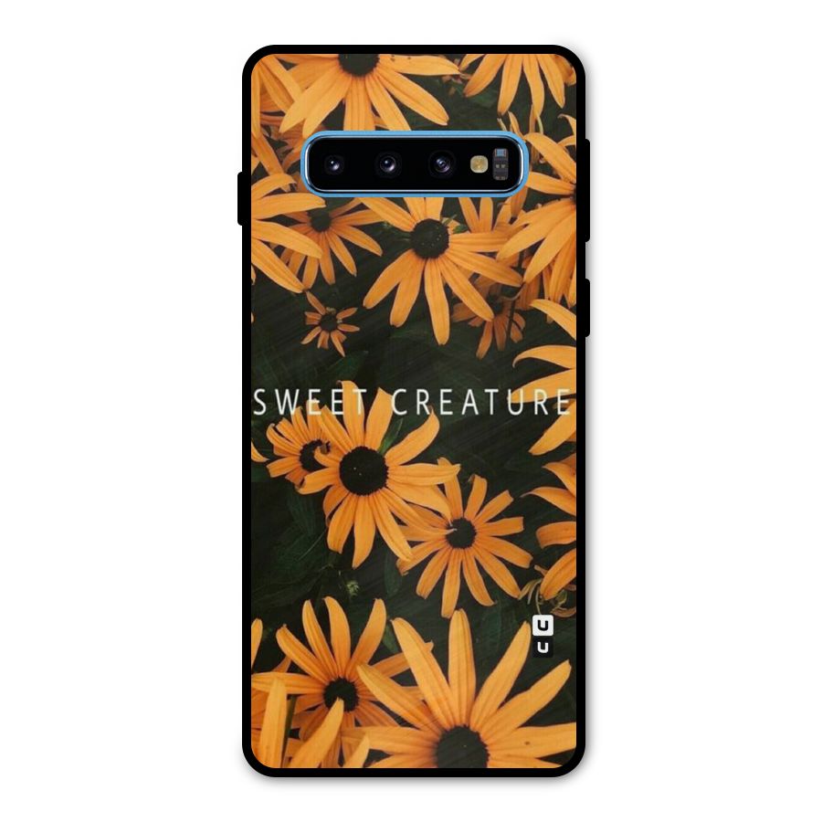 Sweet Creature Metal Back Case for Galaxy S10