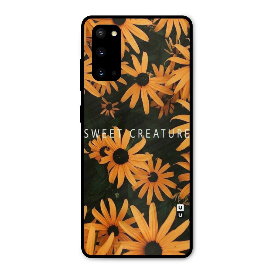 Sweet Creature Metal Back Case for Galaxy S20
