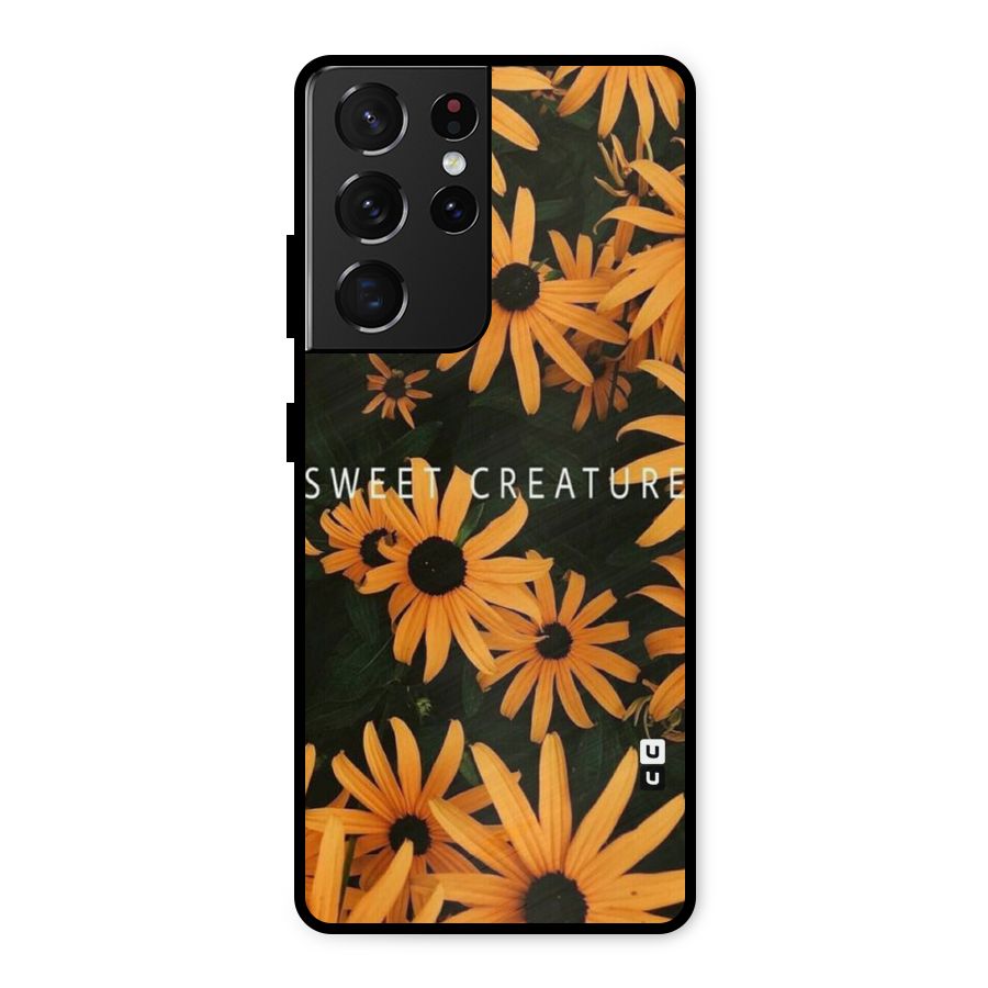 Sweet Creature Metal Back Case for Galaxy S21 Ultra 5G