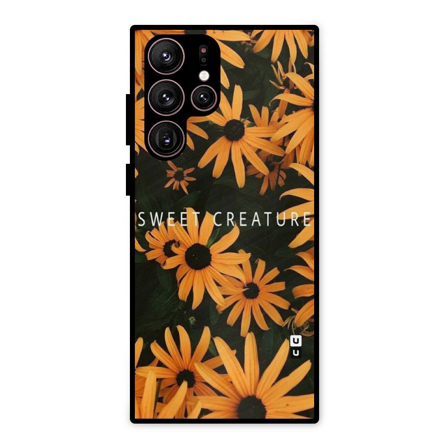 Sweet Creature Metal Back Case for Galaxy S22 Ultra 5G
