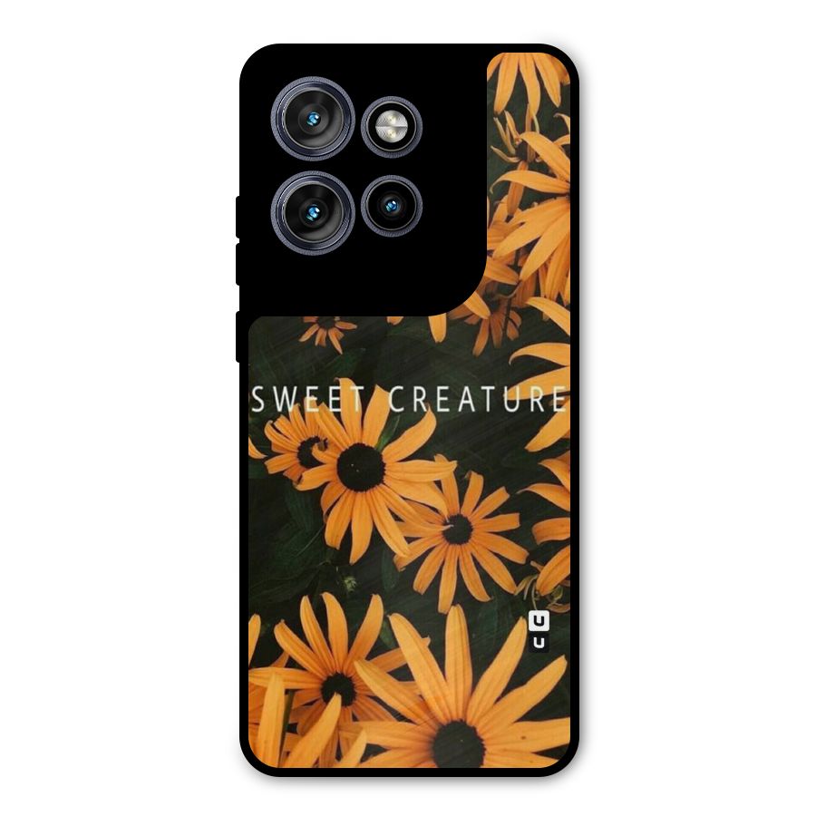 Sweet Creature Metal Back Case for Motorola Edge 50 Neo