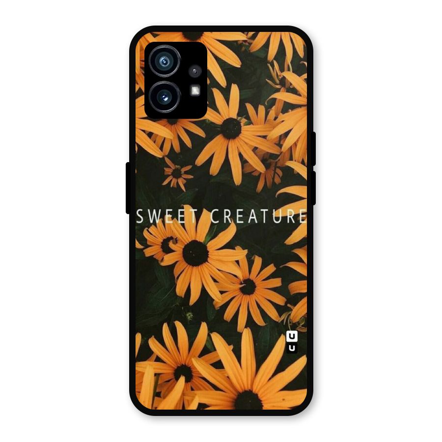 Sweet Creature Metal Back Case for Nothing Phone 1