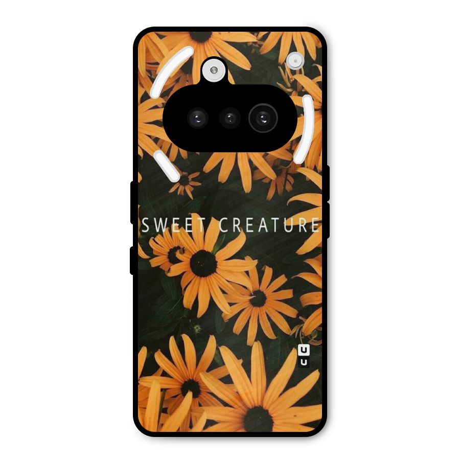 Sweet Creature Metal Back Case for Nothing Phone 3a