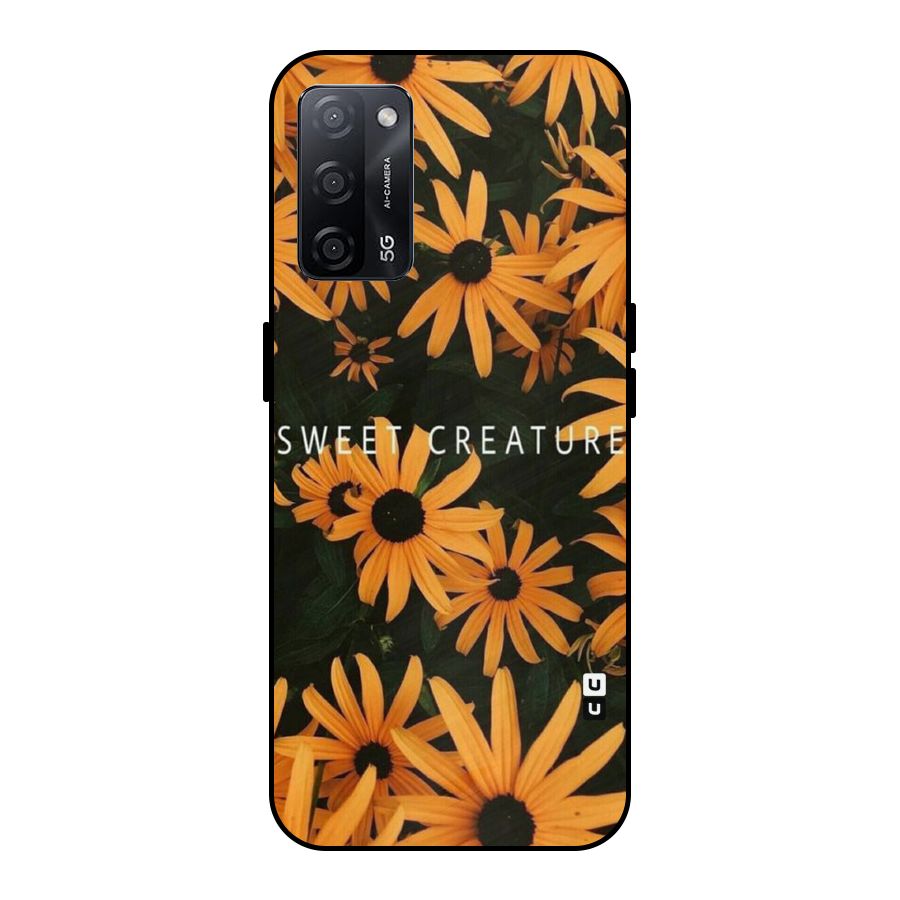 Sweet Creature Metal Back Case for Oppo A53s 5G