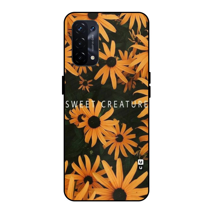Sweet Creature Metal Back Case for Oppo A74 5G