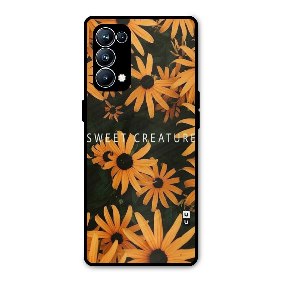 Sweet Creature Metal Back Case for Oppo Reno5 Pro 5G