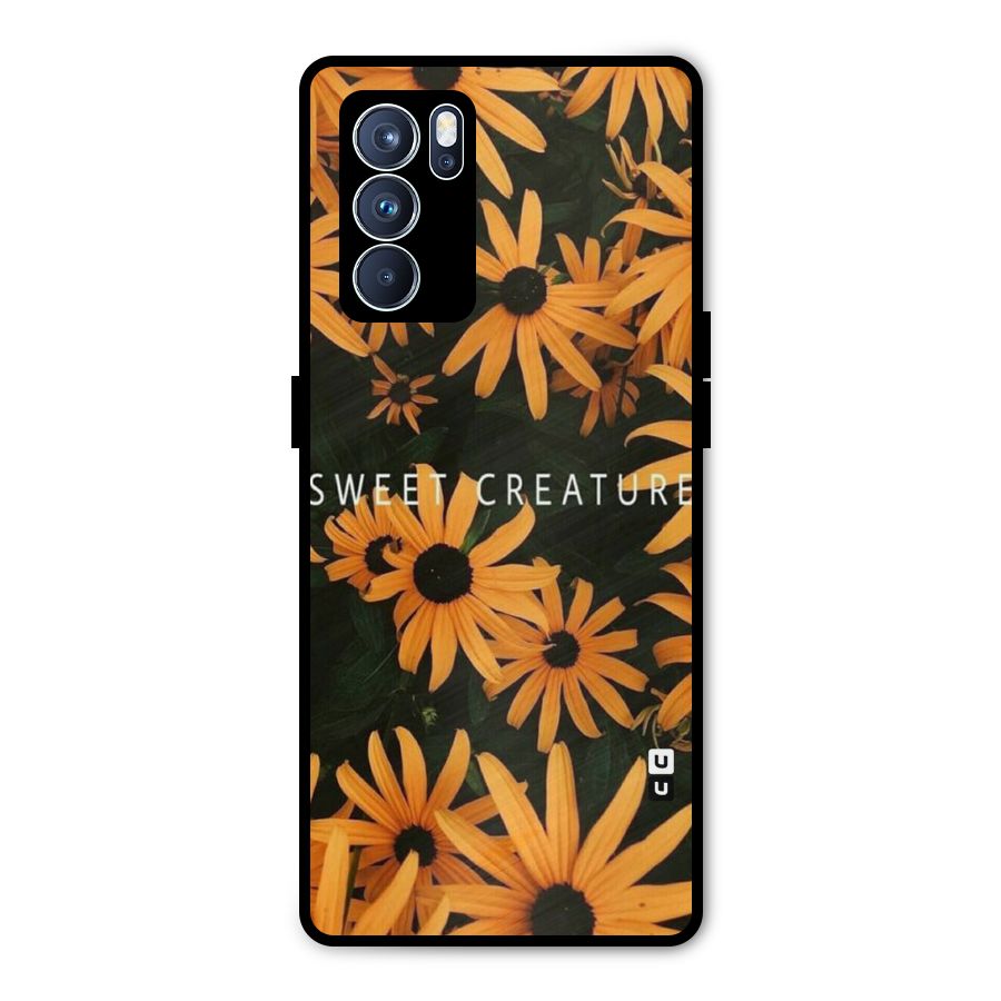 Sweet Creature Metal Back Case for Oppo Reno6 Pro 5G