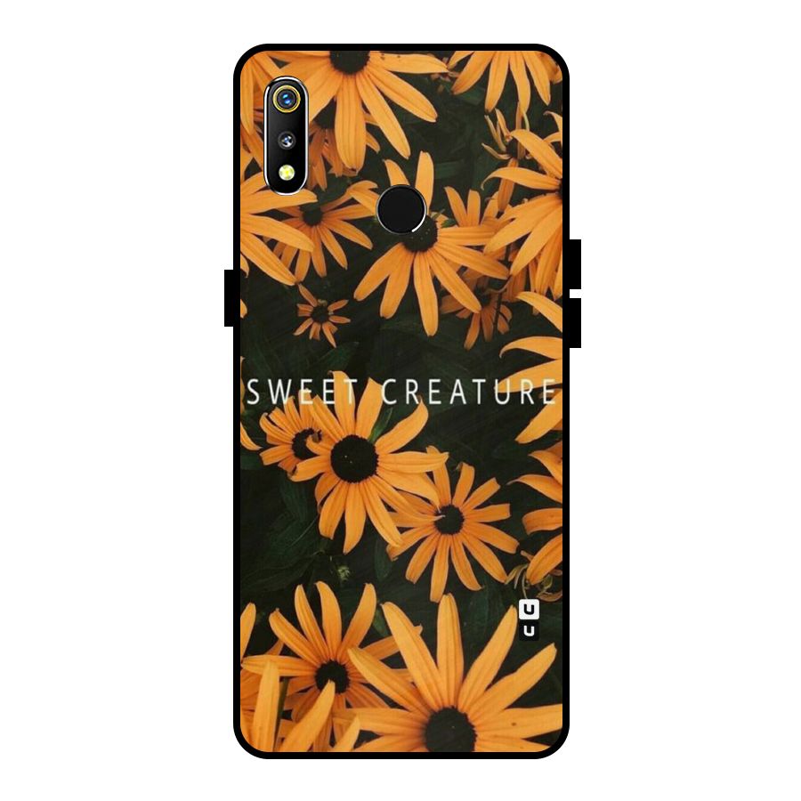 Sweet Creature Metal Back Case for Realme 3i