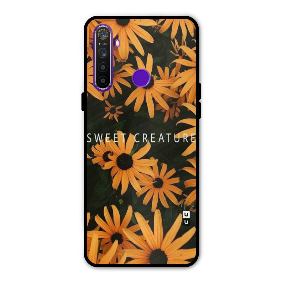 Sweet Creature Metal Back Case for Realme 5
