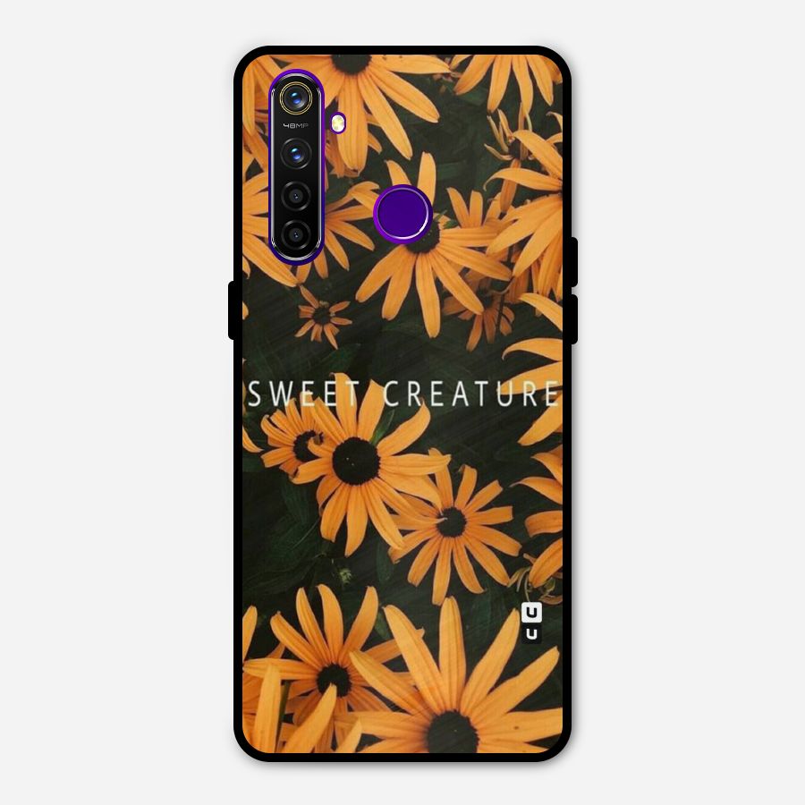 Sweet Creature Metal Back Case for Realme 5 Pro