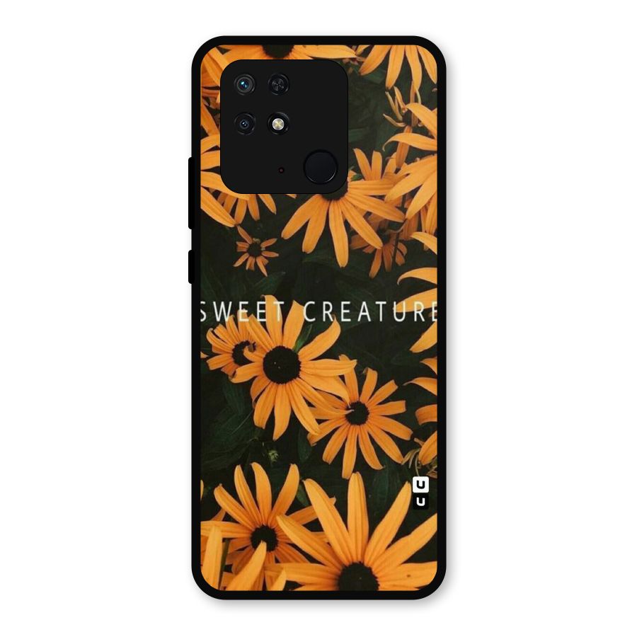 Sweet Creature Metal Back Case for Redmi 10 Power