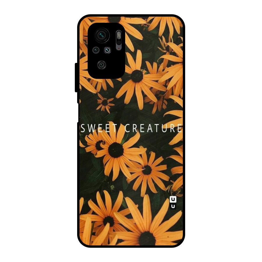 Sweet Creature Metal Back Case for Redmi Note 10S