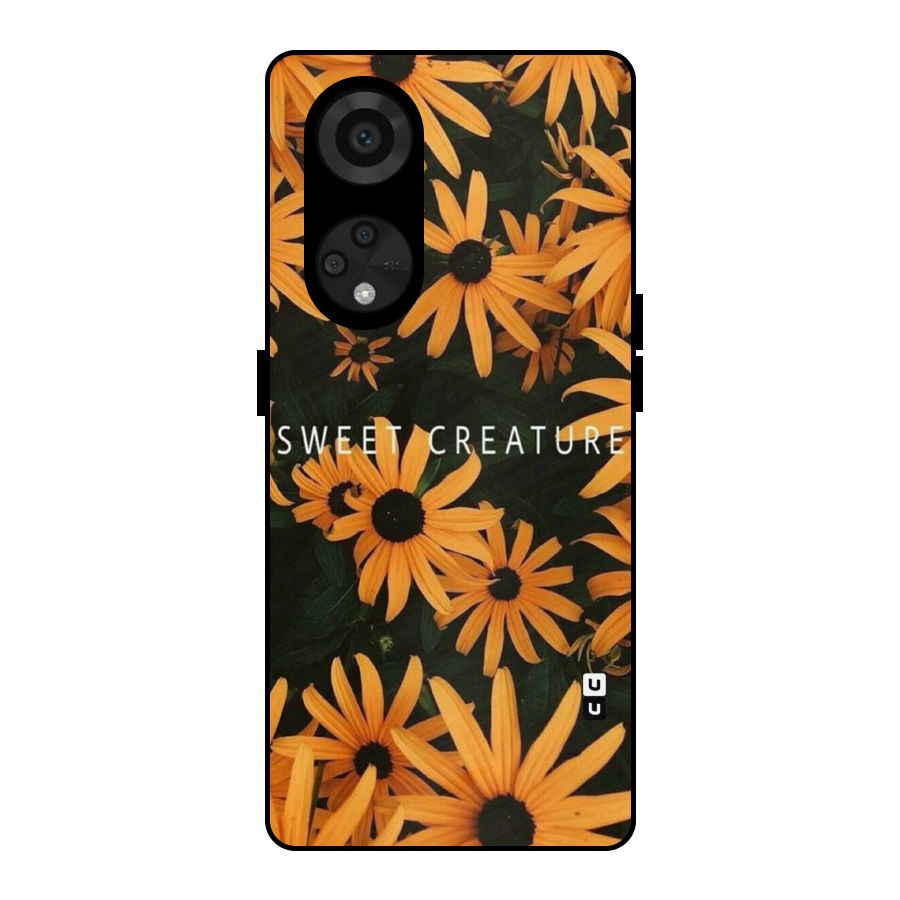 Sweet Creature Metal Back Case for Reno8 T 5G