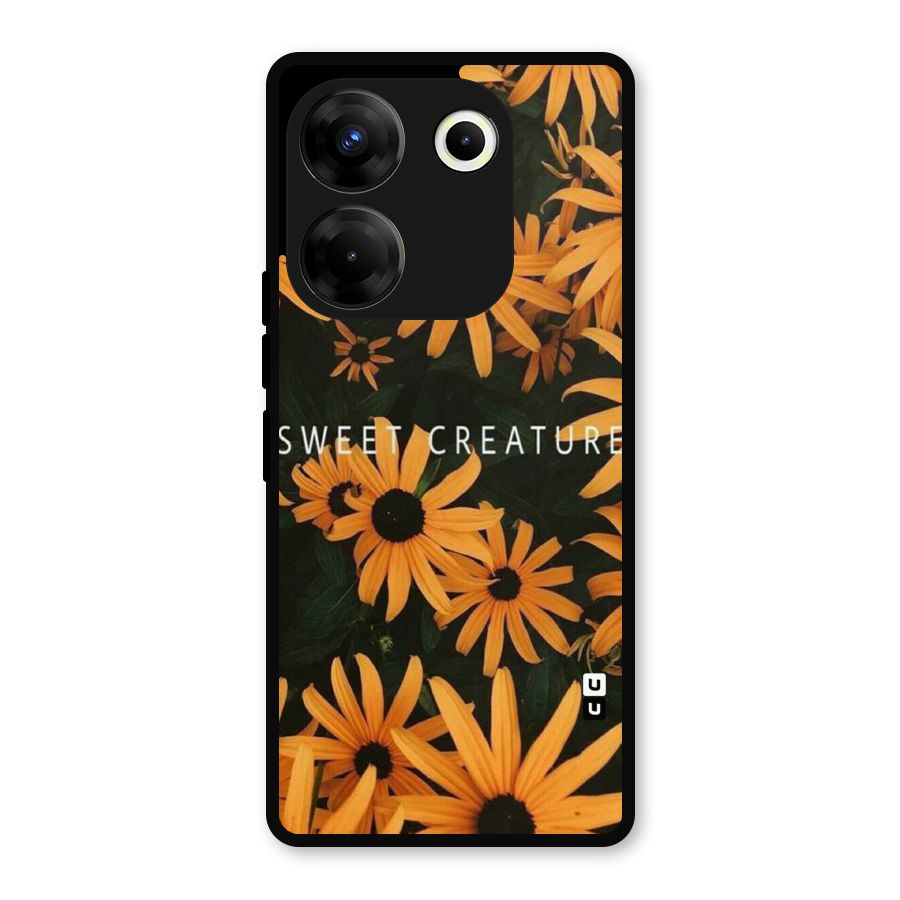 Sweet Creature Metal Back Case for Tecno Camon 20
