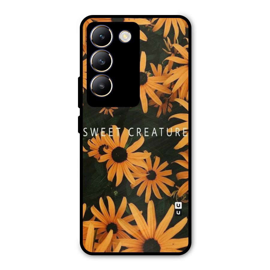Sweet Creature Metal Back Case for Vivo T3 5G