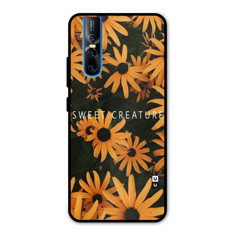 Sweet Creature Metal Back Case for Vivo V15 Pro