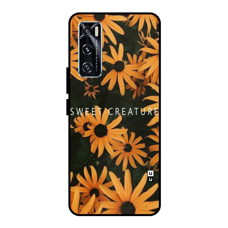 Sweet Creature Metal Back Case for Vivo V20 SE