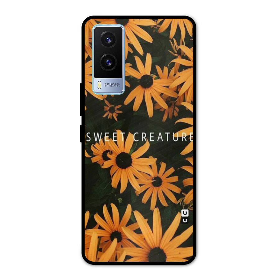 Sweet Creature Metal Back Case for Vivo V21e 5G