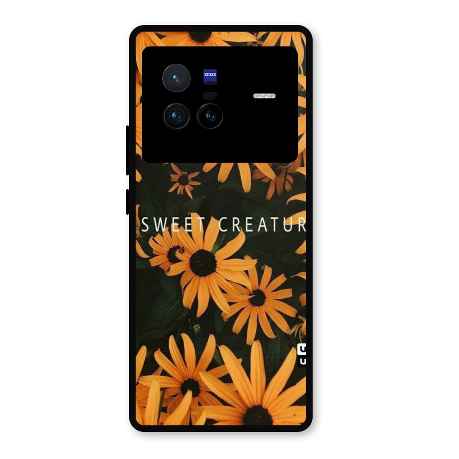 Sweet Creature Metal Back Case for Vivo X80