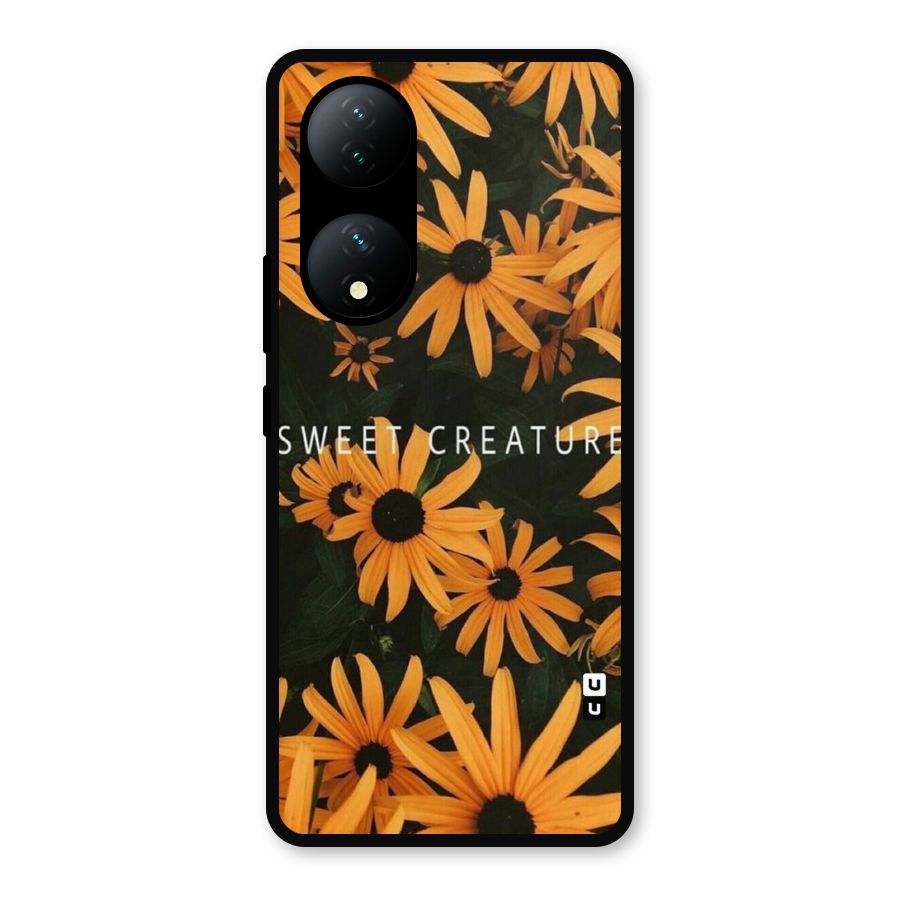 Sweet Creature Metal Back Case for Vivo Y100a