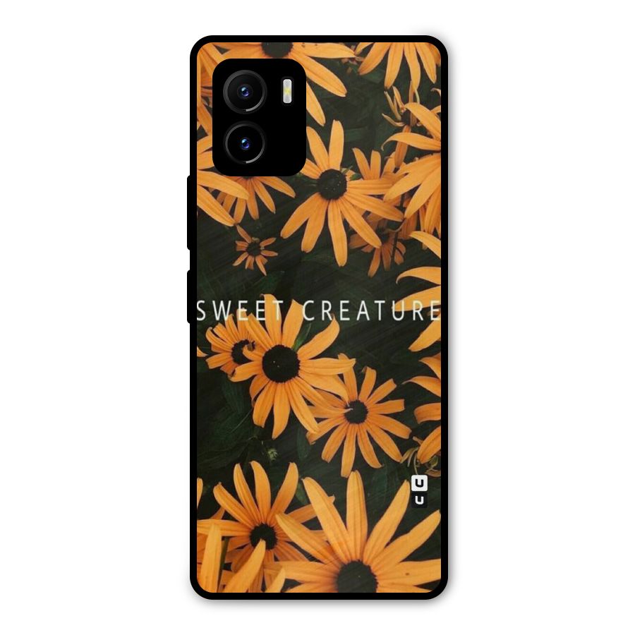 Sweet Creature Metal Back Case for Vivo Y15s