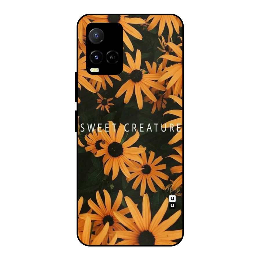 Sweet Creature Metal Back Case for Vivo Y21